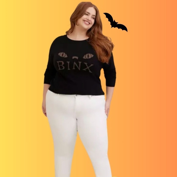 Torrid Disney Hocus Pocus Binx Crossback Sweater – Rare Find - 4 - Picture 4 of 5